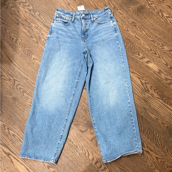 Madewell Light Blue Flare & Wide Leg Jeans - Picture 4 of 10